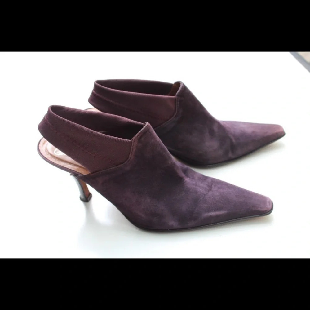 Donald J Pliner sling back booties